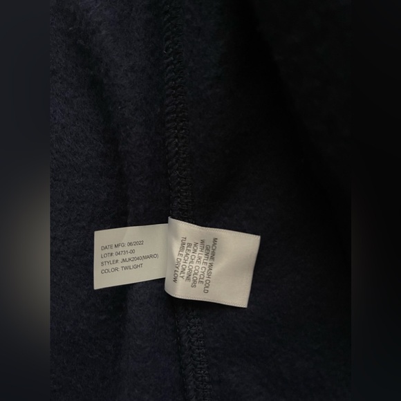 JOHNNIE-O Mario Mixed Media Jacket In Twilight Size L - Picture 15 of 16